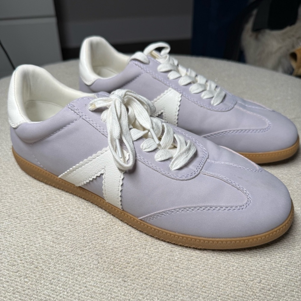 MIA Stylish Lavender Sneakers with White Accents